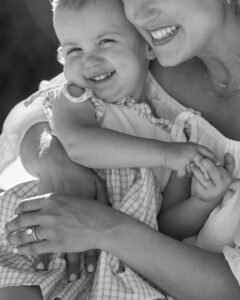 Timeless black and white family portrait photography Casa del Cielo Akumal Tulum