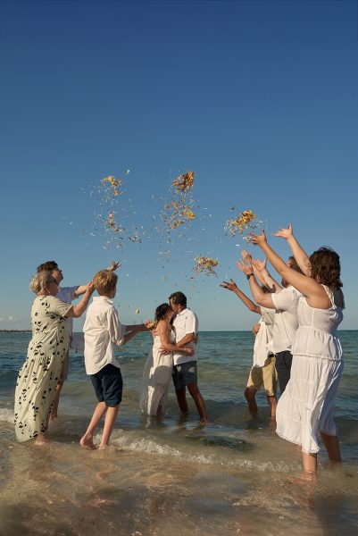 J+S South Akumal Vow Renewal Tulum Mexico.